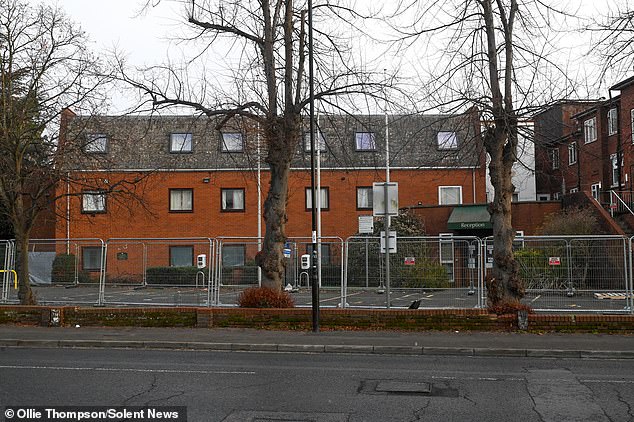 Highfield House Hotel in Southampton accommodates up to 100 asylum seekers who are mostly young men