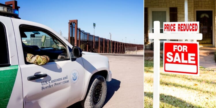 As the influx of illegal immigrants to the U.S. southern border has dwindled, housing prices have become more affordable - except in sanctuary cities.