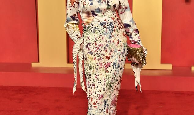 Catherine O'Hara ¿ whose death at 71 was announced on Friday ¿ recently recalled how her 40th birthday was marred by the tragedy of John Candy passing away; O'Hara pictured 2024