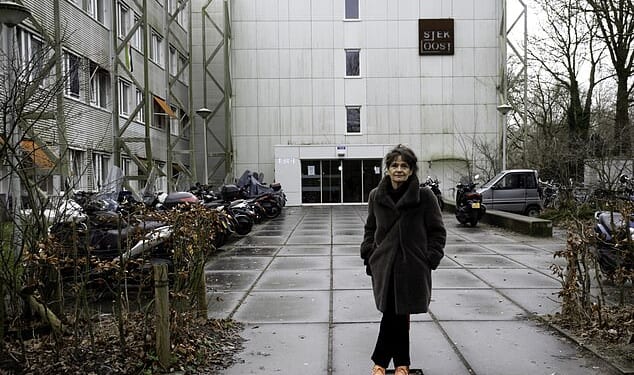 When it opened, Stek Oost ¿ which describes itself as a ¿safe and comfortable environment where young people and refugee status holders are building a new life together¿ ¿ was hailed as one of the Netherlands¿ most inclusive housing schemes, writes Jane Fryer (pictured)