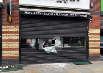 Sultan Jewellers in Uxbridge Road, Shepherds Bush, was targeted by several men who smashed the shop's windows with sledgehammers