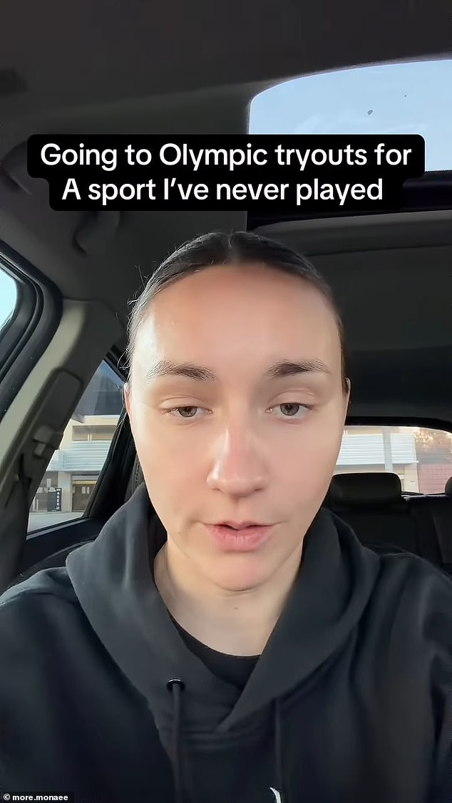Content creator Monae Hendrickson documented her first-ever Olympic handball tryout on social media, where the video has racked up millions of views