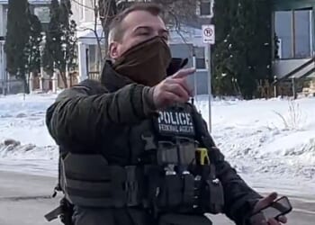 ICE agent who fatally woman in Minneapolis. Grab taken from video