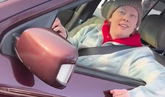 A forensics expert says a video of a 'fraught confrontation' between an immigration officer and a Renee Good (pictured) and her wife shows us for the first time 'how antagonistic' they were to him before the fatal shooting