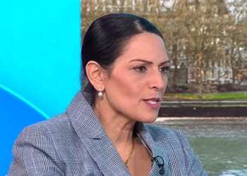 Shadow foreign secretary Priti Patel said that agents of the US Immigration and Customs Enforcement were 'getting out of hand' after a nurse was shot repeatedly while observing a protest.