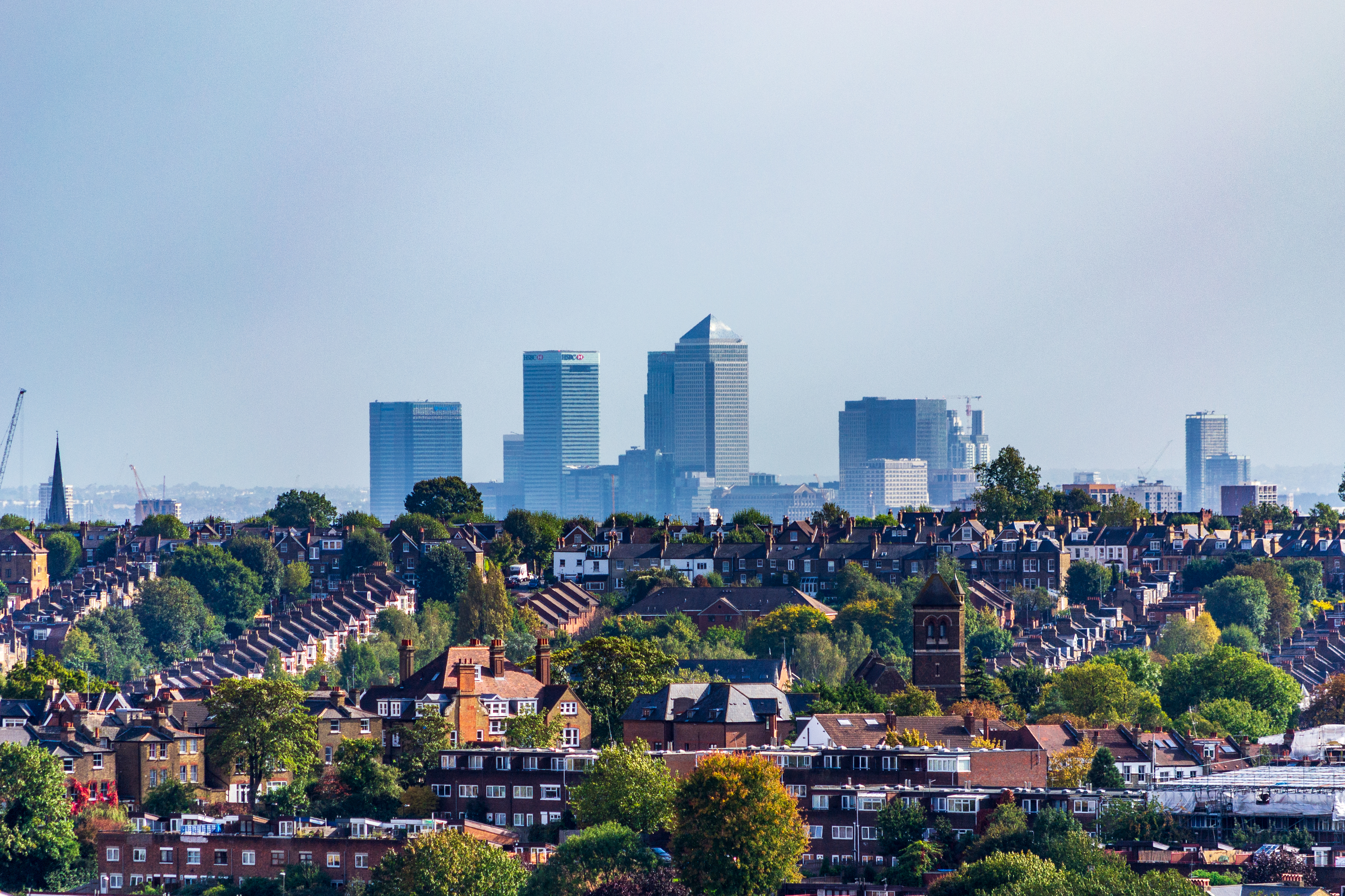 View from Alexandra Palace