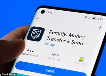 The popular money company Remitly is often used by illegal migrants, like student visa holder James from Vietnam, to send money back to their home countries