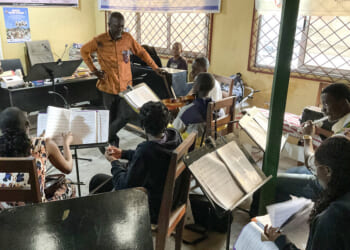 In Republic of Congo, this kids' orchestra is an ode to joy