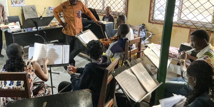 In Republic of Congo, this kids' orchestra is an ode to joy