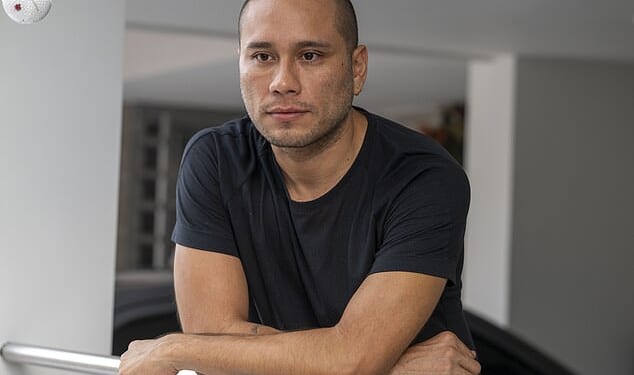 Ivan Colmenares Garcia, 35, (pictured) was forcibly stripped, bound, blindfolded and jailed under Nicolas Maduro's brutal regime