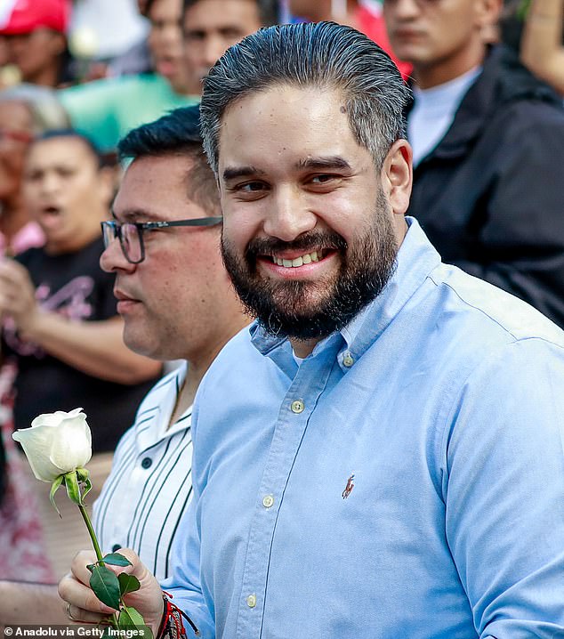 Nicolas Maduro Guerra, (pictured on January 11), is undoubtedly the most high profile of the political offspring