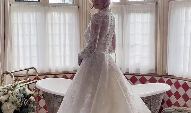 Is Holly Ramsay a copy-Kate? Newlywed has revealed her lace wedding dress was inspired by Princess Catherine - and the similarities don't stop there