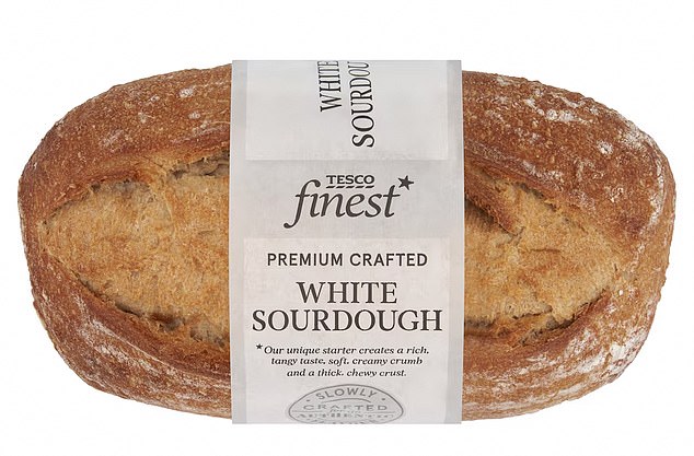 Tesco Finest White Sourdough Loaf appears to be authentic when compared to traditional recipes