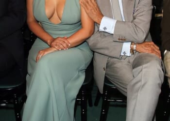 Italian fashion designer Valentino ​Garavani ​has died ​at ⁠the age ​of ‍93 it was announced on Monday (pictured with Kim Kardashian in 2014)