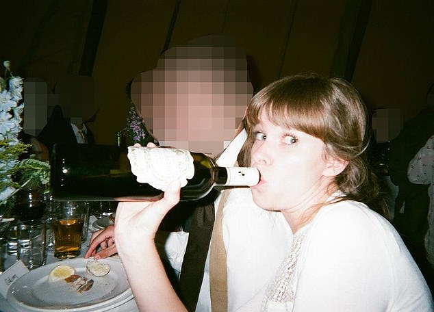 Kate found that drinking at work events help her progress in her career