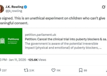 J.K. Rowling signs petition against Wes Streeting's puberty blocker trial calling it 'an unethical experiment'