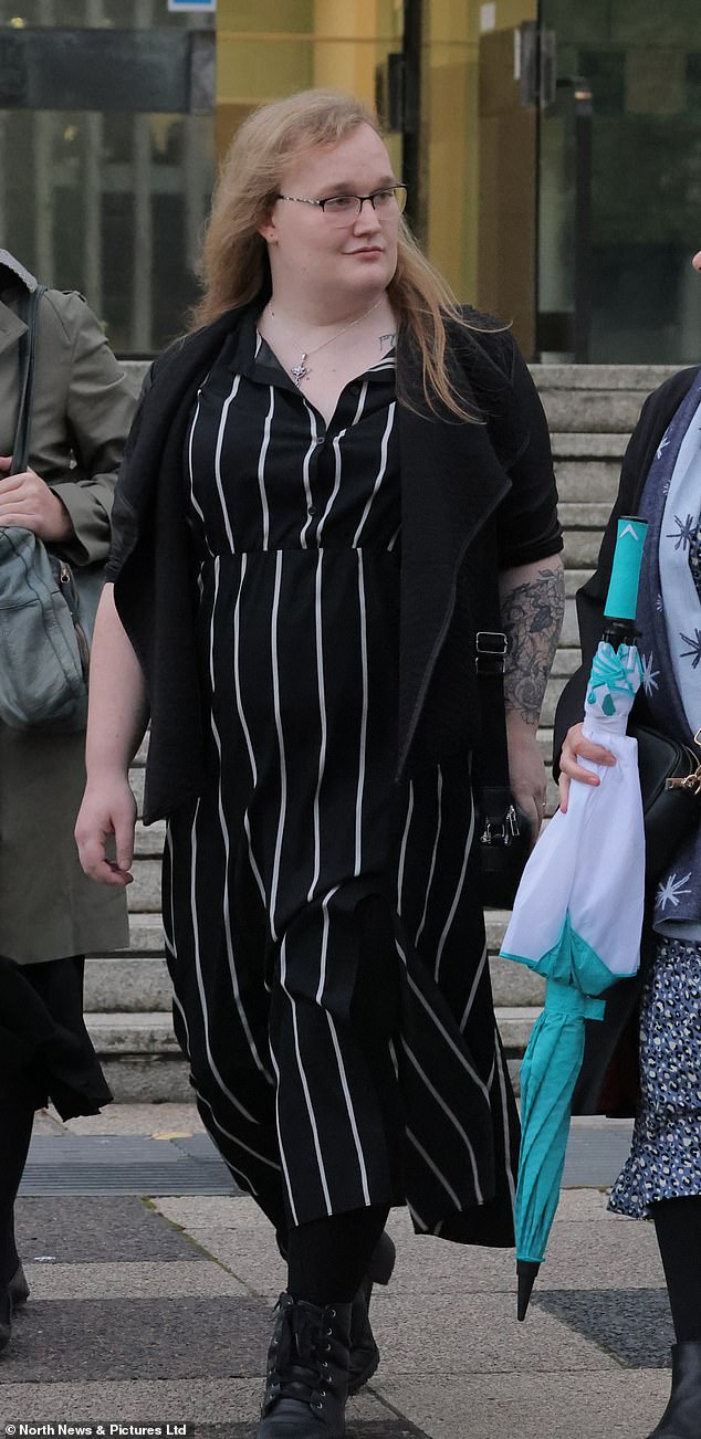 Rose Henderson, pictured after giving evidence at the tribunal in Newcastle last year