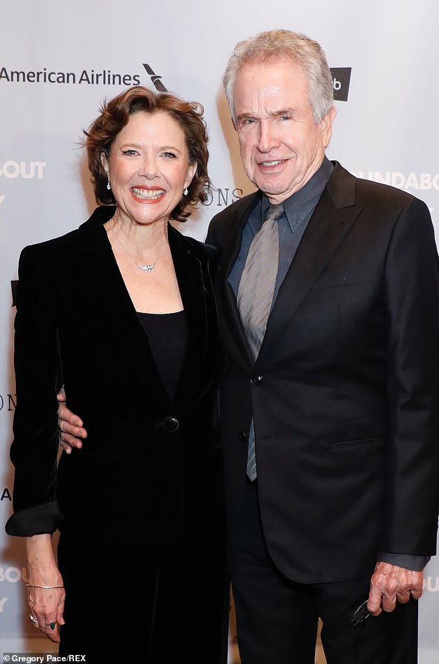 Warren Beatty surprised his fans when he decided to tie the knot with Annette Bening in 1992. He was 54 at the time, while Annette was 33 (pictured in 2019)