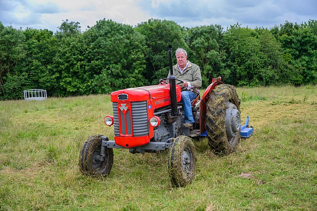 The former Top Gear star, who owns a farm, hit out that the follower should question their 'grasp on reality' during a heated exchange on X, formerly known as Twitter