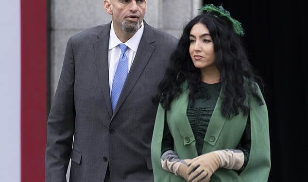 John Fetterman's wife, Gisele Barreto Fetterman, 43, turned on his unwavering defense of ICE and branded their operations 'cruel and un-American,' following the shooting death of Alex Pretti