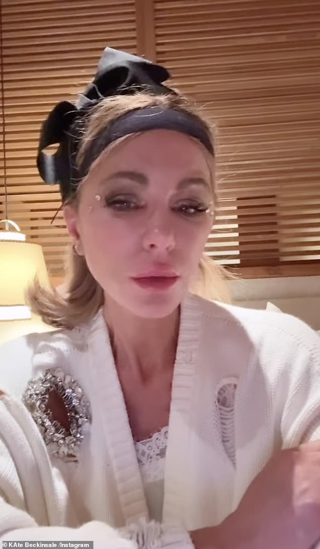 Kate later revealed her hurt after being trolled over her slender figure as she said in an emotional video: 'It wouldn't occur to me to write something nasty about their appearance'