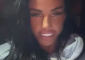 Katie Price has landed back in the UK after her whirlwind wedding to 'businessman' Lee Andrews in Dubai