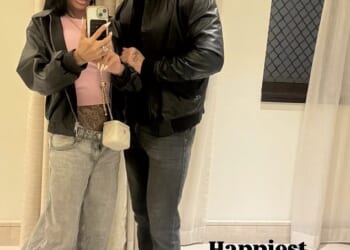 Katie Price has shared the first snap with her new husband Lee Andrews, just hours after the couple stunned fans by tying the knot in Dubai on Saturday