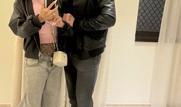 Katie Price has shared the first snap with her new husband Lee Andrews, just hours after the couple stunned fans by tying the knot in Dubai on Saturday