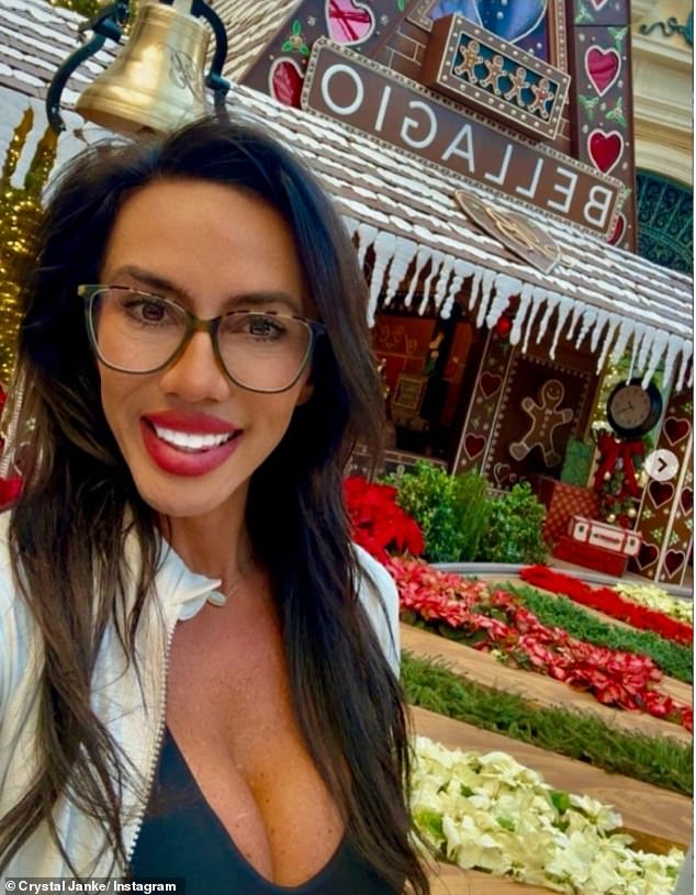 Crystal Janke, 40, has claimed Lee hoodwinked her into handing over £123,000 to invest in his company, on the promise he could get a 'return of £1million'