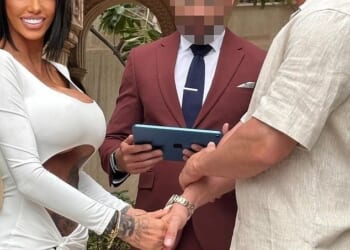Katie Price's 'wedding ceremony' to her 'new husband' was all for show and had no legal weight whatsoever, the Daily Mail can reveal