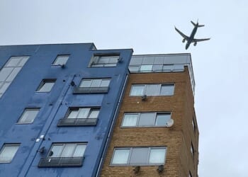 GREENWICH: Families lured into Labour's flagship New Towns could find themselves living under a relentless barrage of aircraft noise - like the long suffering residents of Thamesmead