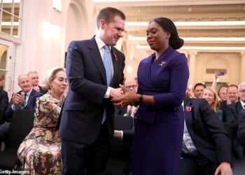 Tory leader Kemi Badenoch said she has sacked shadow justice secretary Robert Jenrick due to 'irrefutable evidence that he was plotting in secret to defect' from the party