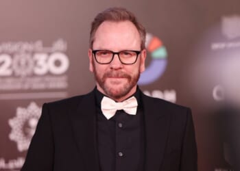 Kiefer Sutherland attends the “Life Is A Dream” concert on Jan. 17, 2025, in Riyadh, Saudi Arabia.