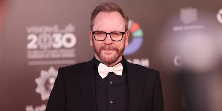 Kiefer Sutherland attends the “Life Is A Dream” concert on Jan. 17, 2025, in Riyadh, Saudi Arabia.