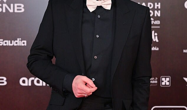 Shock new claims have emerged about Kiefer Sutherland's alleged altercation with a rideshare driver in Hollywood on Monday; pictured in January 2025 in Riyadh, Saudi Arabia