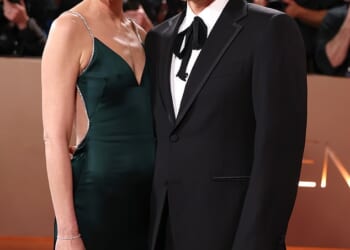 Kirsten Dunst isn't pleased her husband Jesse Plemons's work in Bugonia didn't earn him an Oscar nomination - the couple are pictured on January 11 at the Golden Globe Awards where he did receive a nomination for the role