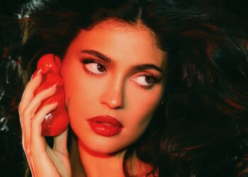 Kylie Jenner channels Britney Spears in red catsuit as she launches new fragrance