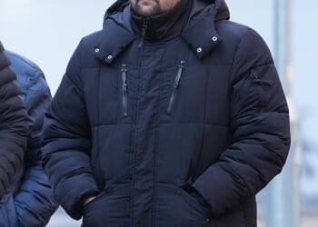 PC Liam Newman, 31, (pictured) denies grievous bodily harm against Leonard Sandiford, who was seriously injured when he fell to the ground after being Tasered