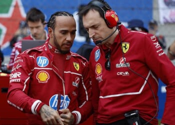 Lewis Hamilton has parted company with race engineer Riccardo Adami after a difficult season