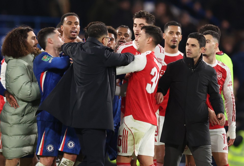 Chelsea v Arsenal - Carabao Cup Semi Final First Leg