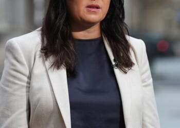 Lisa Nandy (pictured) was branded irresponsible after she refused to deny reports that she had made the incendiary claim to her Labour colleagues that a future Reform government would be 'fascist'