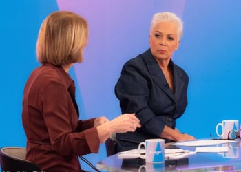 Loose Women star Denise Welch took a swipe at her co-star Kaye Adams on the hit ITV show