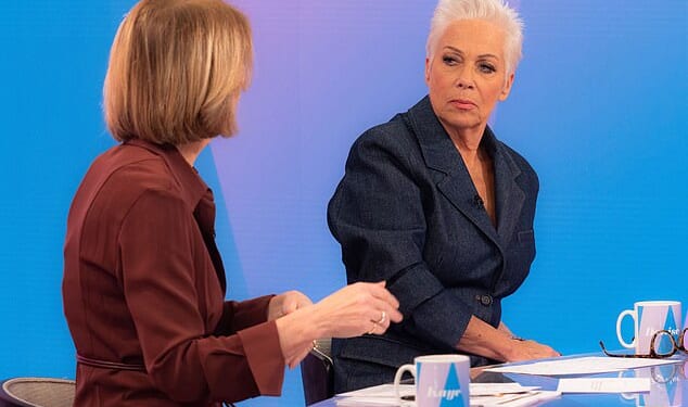 Loose Women star Denise Welch took a swipe at her co-star Kaye Adams on the hit ITV show