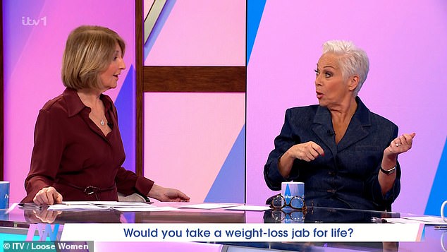 Kicking off the discussion, Denise argued that weight-loss injections were no different from any other medication and warned that all drugs come with side effects