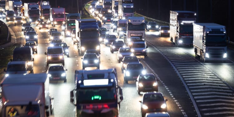 M6 grinds to a halt with all lanes closed after 'serious' crash as drivers hit with long delays