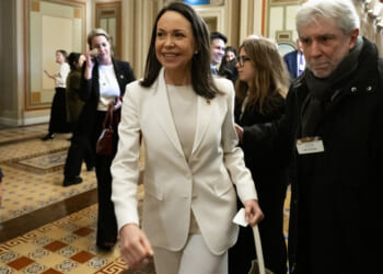 Machado Presents Trump with Nobel Peace Prize