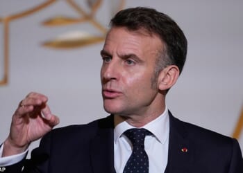 French President Emmanuel Macrontoday accused the US of 'breaking free from international rules'