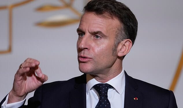 French President Emmanuel Macrontoday accused the US of 'breaking free from international rules'