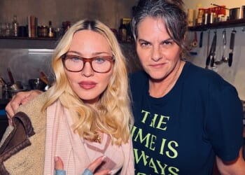 Madonna swapped her usual glam haunts for the Kent seaside town Margate, where she supported her close friend Dame Tracey Emin and her artist's residency