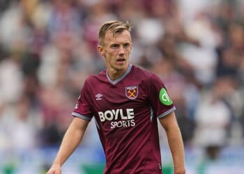 James Ward-Prowse is swapping the claret of West Ham for the claret of Burnley